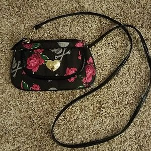 Betsy Johnson cross body mini purse